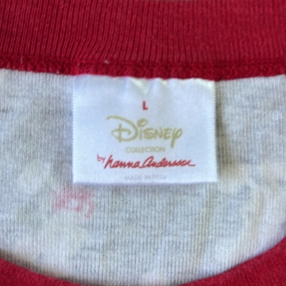 HANNA ANDERSSON Disney Mickey 100% Organic Cotton Pajama Set | Women’s L - Picture 5 of 11